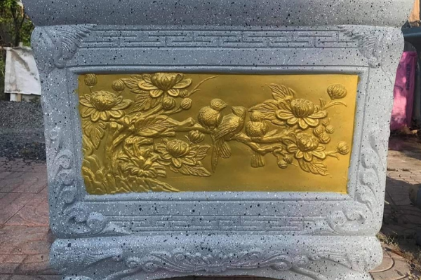 sơn chậu cảnh giả đá cẩm thạch